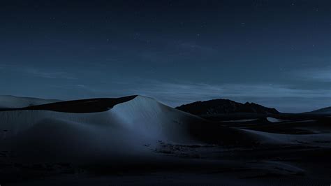 Wallpaper Macos Mojave Night Dunes 4k Os 18885