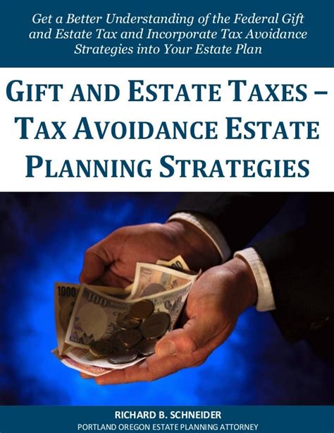 T And Estate Taxes Tax Avoidance Estate Planning Strategies