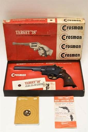 Vintage Crosman Target 38 Revolver Air Pistol