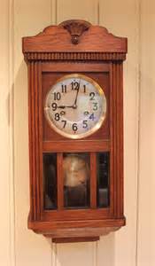 Antiques Atlas Small Oak Striking Wall Clock
