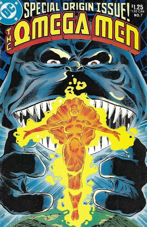 The Omega Men Comic Issue 7 Copper Age First Print 1983 Slifer Smith