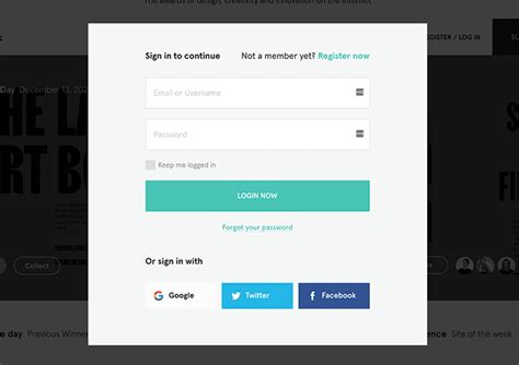 14 Stunning Login Page Examples To Inspire Your Next Design Laptrinhx