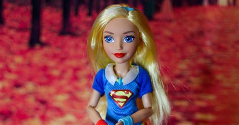 Cozy Comforts And Dolls Dc Super Hero Girls Supergirl 12 Inch Doll By Mattel