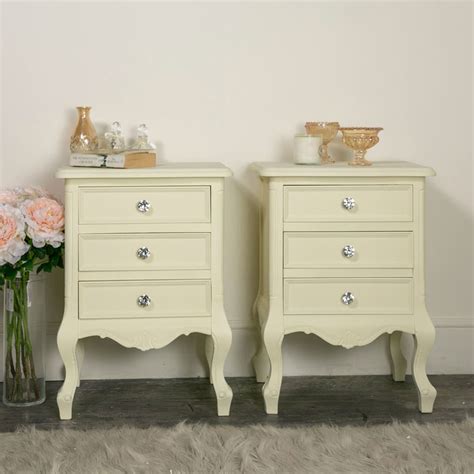 Cream Bedroom Furniture Chest Of Drawers Dressing Table And Bedside