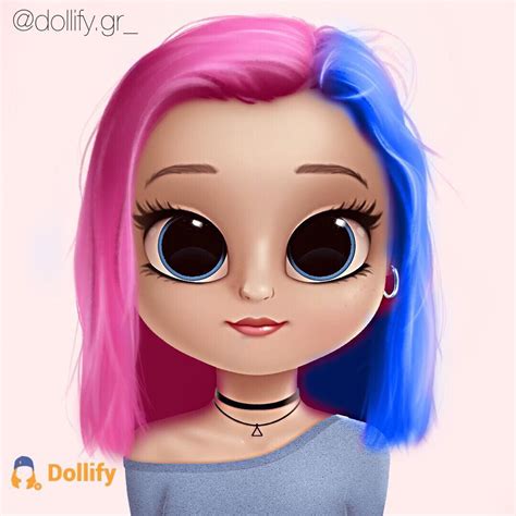 Me As Dollify Personajes De Dibujos Animados Chica Dibujos Animados