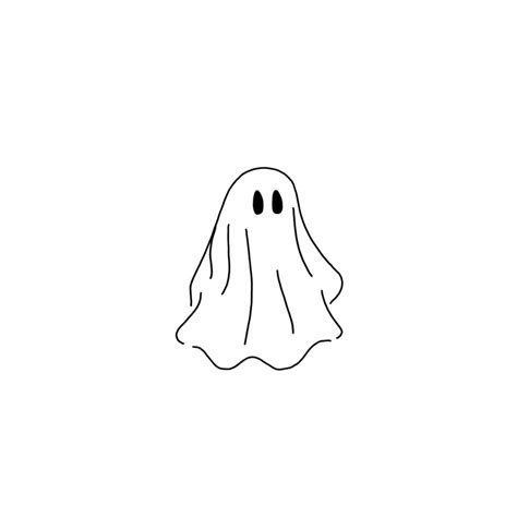 Ghost Drawing Easy Cute Goodly Portal Fonction