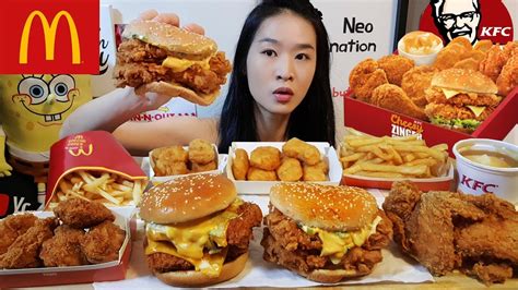 Sure, we love the ease and the nostalgic fun of going to mcdonald's to pick up some of our favorite fast food items, but we thought, what if there was a way to bring that mcdonald's experience directly into our. MCDONALD'S vs KFC! Fried Chicken Sandwiches, Chicken ...