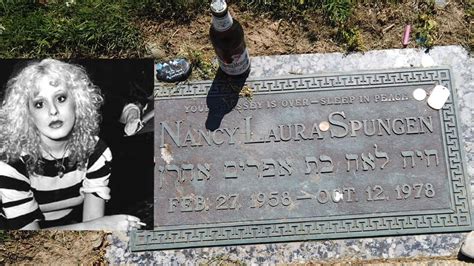 The Grave Of Nancy Spungen Youtube