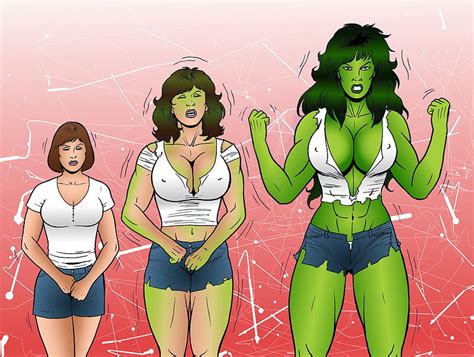 She Hulk Hot Transformation