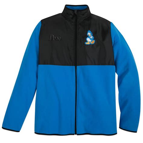 Donald Duck Pieced Fleece Jacket For Adults Personalized Is Now Out