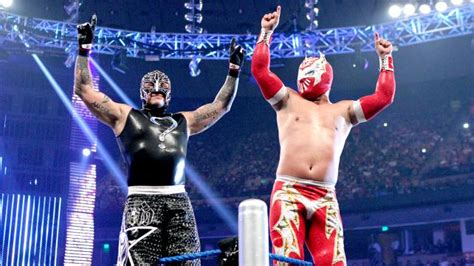 Wwe In Live Rey Mysterio And Sin Cara Vs The Miz And Cody Rhodes