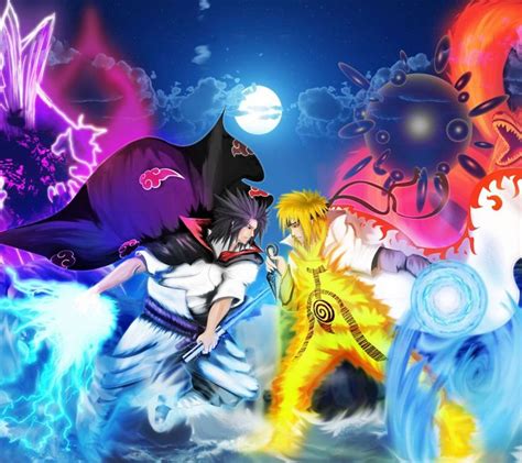 Download Sasuke Vs Naruto Wallpaper By Satoshisensei A3 Free On