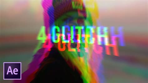 Create 4 Popular Glitch Effects Very Fast After Effects Tutorial
