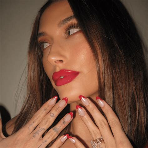 17 Red French Tip Manicures Trending For Holiday Parties And Beyond