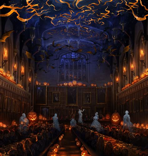 The Secret Lives Of The Hogwarts Ghosts Harry Potter Wallpaper Harry Potter Halloween Party