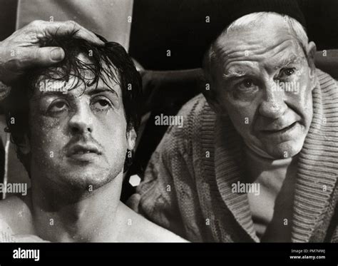 Sylvester Stallone And Burgess Meredith Rocky 1976 Ua File Reference