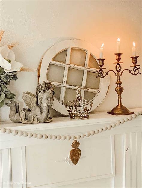 A bare mantelpiece is a. French Country Mantel Decor - Hallstrom Home