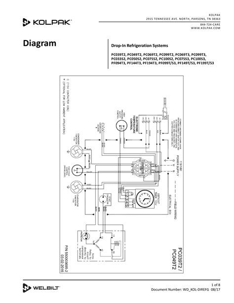 Complete Wiring Diagram Of A Refrigeration System Wiring Diagram