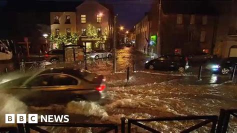 galway flooding as storm eleanor strikes bbc news