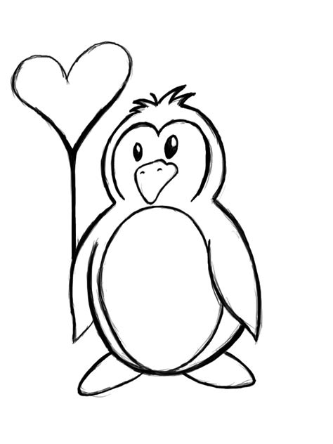 Coloring is an awesome activity for your little one. Penguin Outline by YTRTHNU on DeviantArt