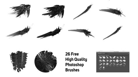 26 Free Photoshop Brushes Psfiles
