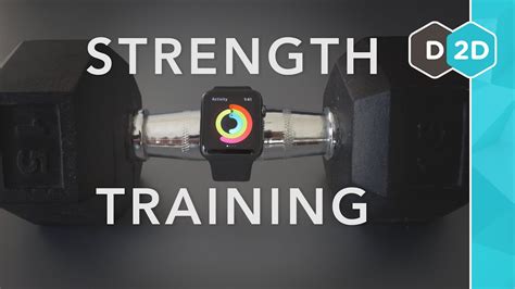 Just go the gym, follow the app, and get results. Strength training with the Apple Watch - YouTube