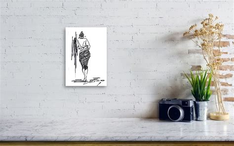 Girl Leaning Against Wall Acrylic Print By Ylli Haruni
