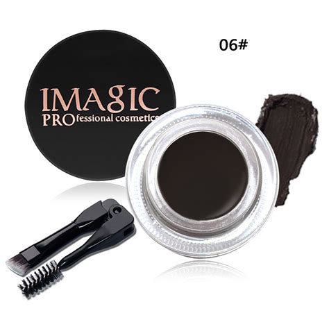 Imagic 6 Colors Professional Eyebrow Cream Gel Palette Waterproof