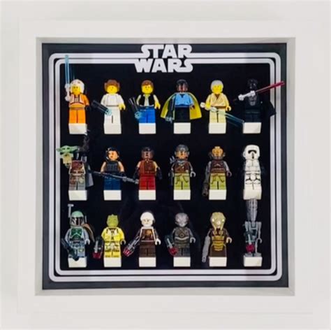 Display Frame Case For Lego Star Wars General Minifigures Etsy