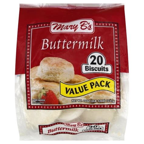 Maybe you would like to learn more about one of these? Mary B's Buttermilk Biscuits, 20 ct, 44 oz - Walmart.com ...
