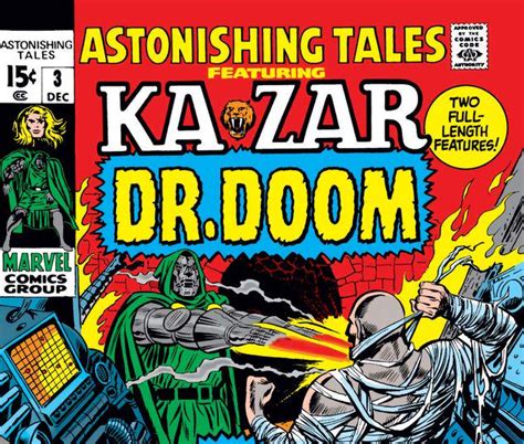 Astonishing Tales 1970 3 Comic Issues Marvel