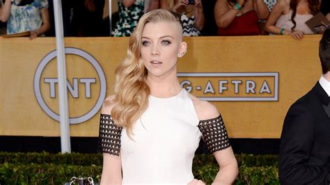 Game Of Thrones Natalie Dormer Opens Up About Her Shaved Head In Hunger Games Mockinjay Glamour Us