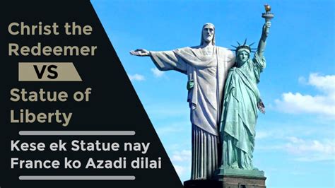 Statue Of Christ The Redeemer Vs Statue Of Liberty This Statue