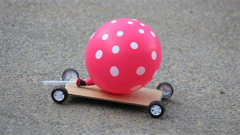 How To Make A Car Balloon Diy Toy Car For Kids Youtube