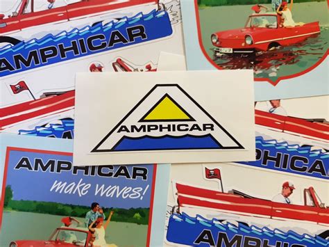 Amphicar Stickers