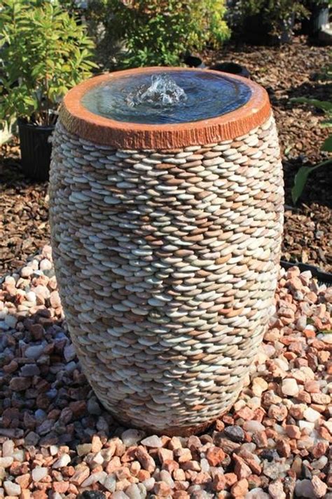 Vase Fountains Flower Pots Outdoor Front Yard Garden Design Diy