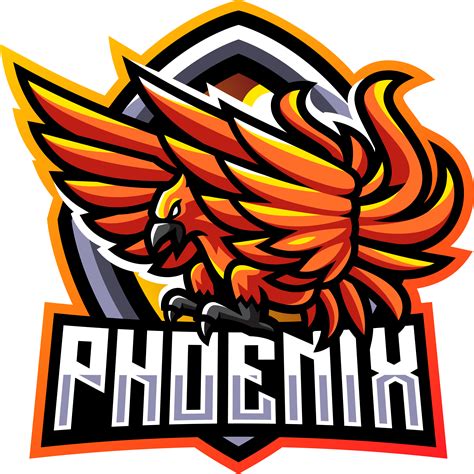 Phoenix Esport Mascot Logo Design By Visink