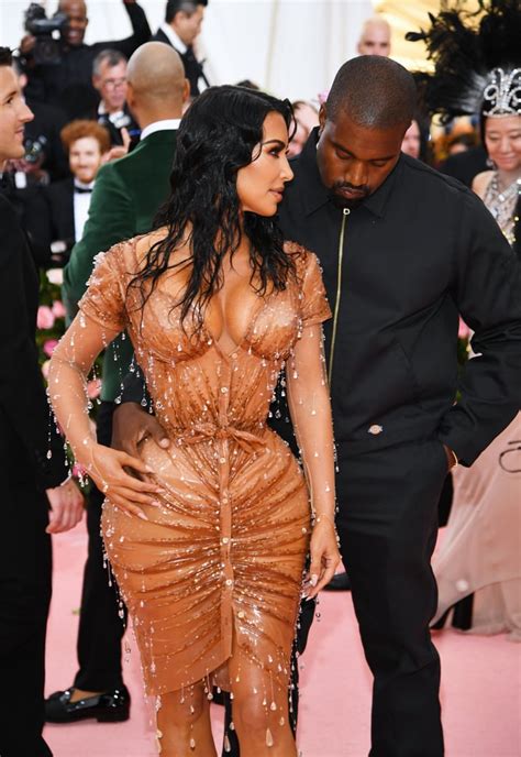 Kim Kardashian And Kanye West At The 2019 Met Gala Popsugar Celebrity Photo 58