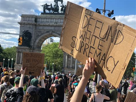 White Signs At Black Protests Vanity Fair