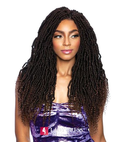 Mane Concept Synthetic Afri Naptural Crochet Braid Twb207 2x Nomadik Twist 18 Ladytress