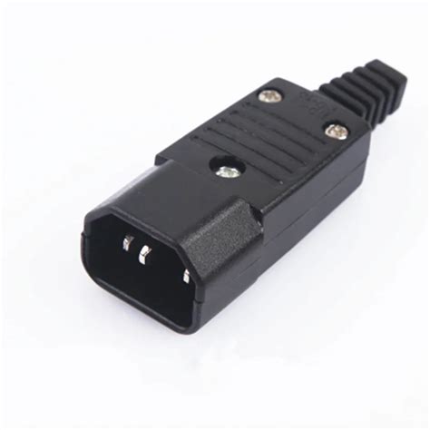 Iec 320 C14 Rewirable Connector Male Female Plug 10a 250v Power Adapter
