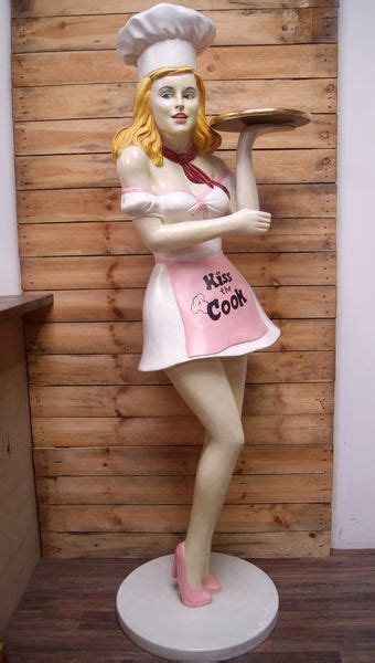 Lady Cook Statues Usa Fifties