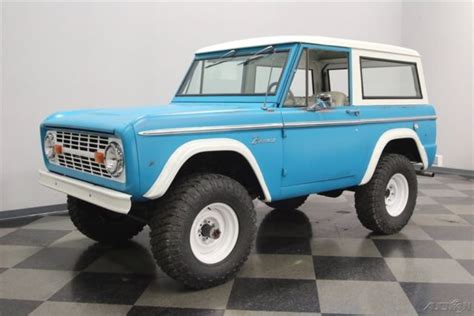 Early Classic First Generation Bronco Four Wheel Drive 1972 Used Manual