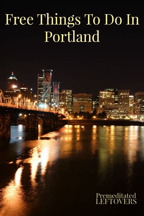 Maybe you would like to learn more about one of these? Free Things to Do in Portland