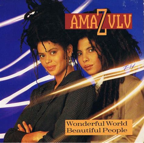 Amazulu Wonderful World Beautiful People Vinyl 7 45 Rpm Single