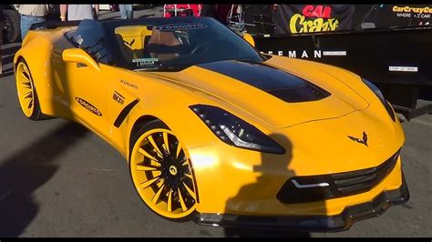 2014 Chevy Corvette C7 Forgiato Wide Body Youtube 74a