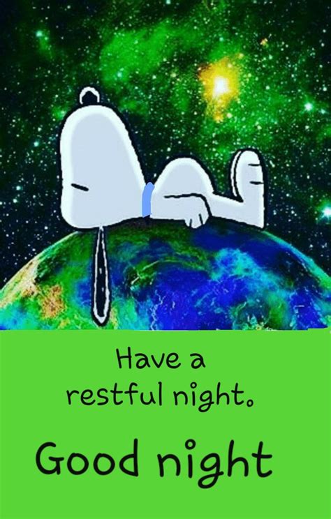 Restful Sleep Good Night Goodnight Snoopy Snoopy Love Snoopy Funny