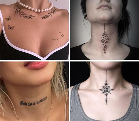 Details 86 Small Front Neck Tattoos Female Super Hot Vn