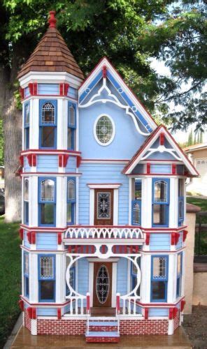 Dura Craft San Franciscan Wooden Dollhouse 112 3 Story 43x22x18