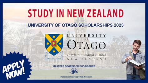 University Of Otago Scholarships 2023 Study In New Zealand